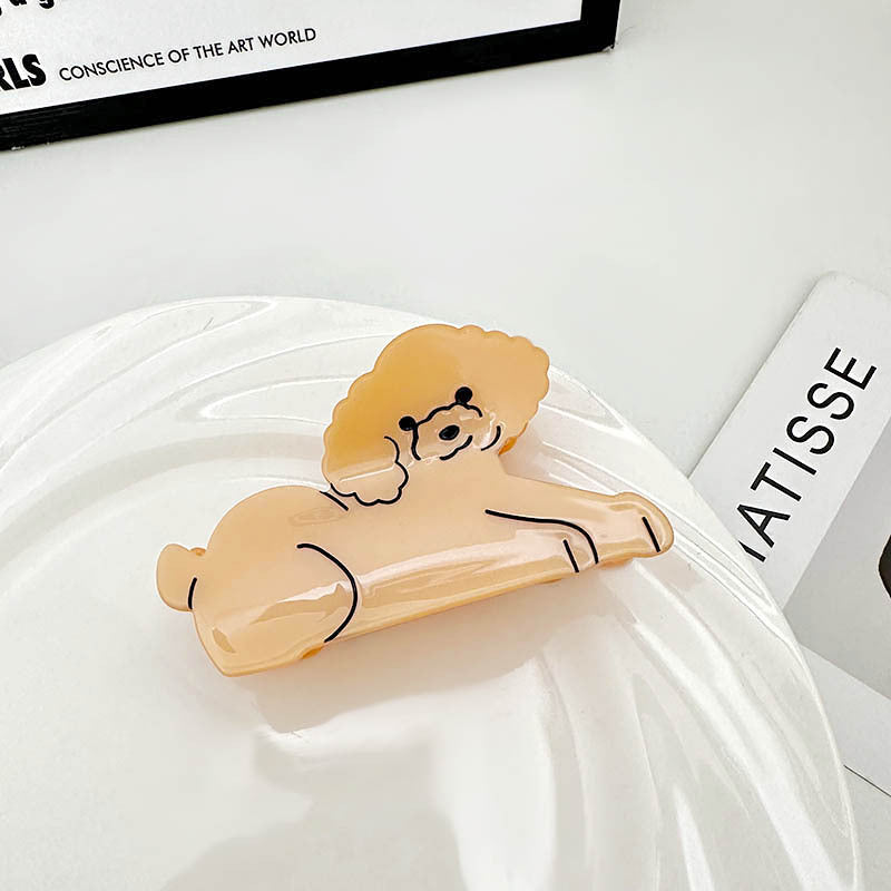 Wholesale Fun Dog Acetate Hair Clips